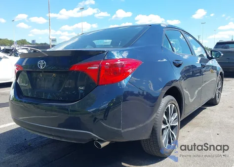 2017 Toyota Corolla Se z USA, uszkodzony, nr VIN 2T1BURHE1HC769934